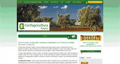 Desktop Screenshot of confagricolturapuglia.it