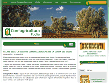 Tablet Screenshot of confagricolturapuglia.it